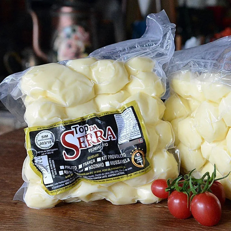 Queijo Nózinho Mussarela Branca Da Serra Da Canastra